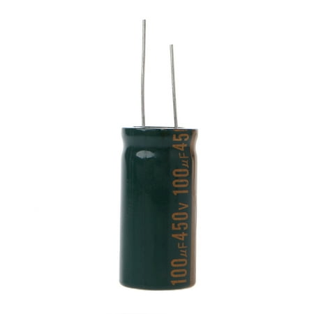 450V 100uF Capacitance Electrolytic Radial Capacitor High Frequency Low ESR