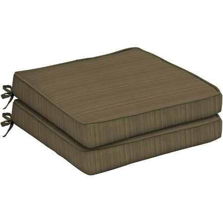 Better Homes and Gardens Outdoor Patio Dining Seat Cushion with Welt