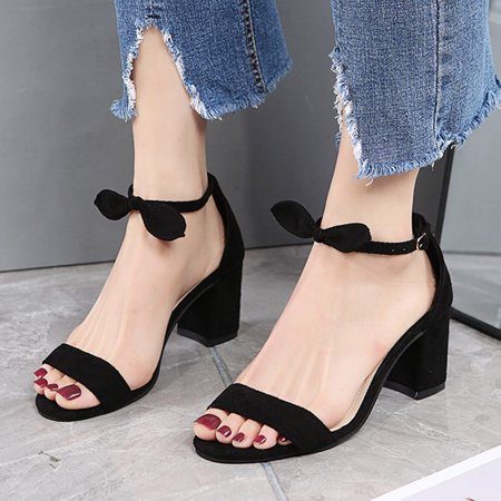 Ykohkofe Fashion Summer Women Sandals Thick Heel High Heel Solid Color Bow Buckle Casual
Ykohkofe Fashion Summer Women Sandals Thick Heel High Heel Solid Color Bow Buckle Casual