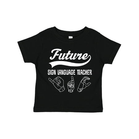 Inktastic Future Sign Language Teacher Gift Toddler Boy or Toddler Girl T-Shirt
Inktastic Future Sign Language Teacher Gift Toddler Boy or Toddler Girl T-Shirt