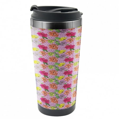 Garden Art Travel Mug Wildlife Spring Peonies Steel Thermal Cup 16 oz by Ambesonne
Garden Art Travel Mug Wildlife Spring Peonies Steel Thermal Cup 16 oz by Ambesonne