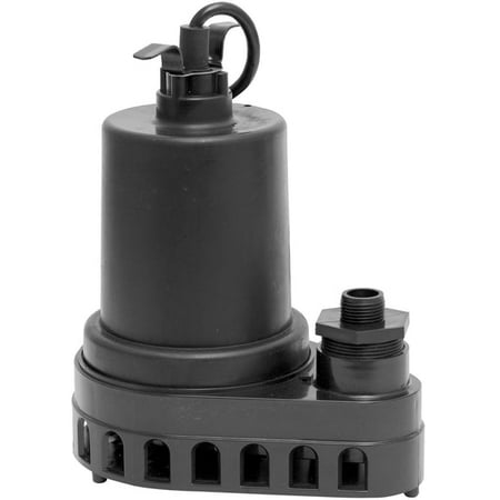 1 PC-Superior Pump 91570 Thermoplastic Submersible Utility Pump 1/2 Hp
