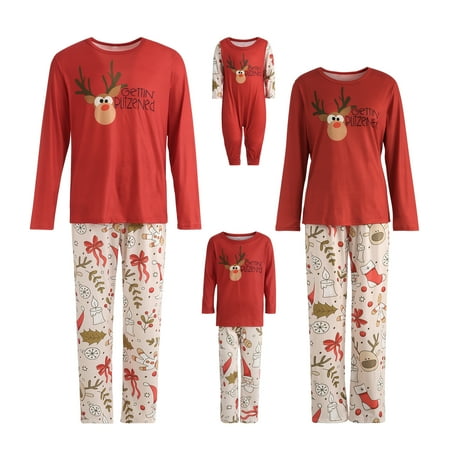 FOCUSNORM Christmas Family Printed Long Sleeve 2Pcs O-Neck Pullover+Trousers/Romper Family Matching Outfits
FOCUSNORM Christmas Family Printed Long Sleeve 2Pcs O-Neck Pullover+Trousers/Romper Family Matching Outfits