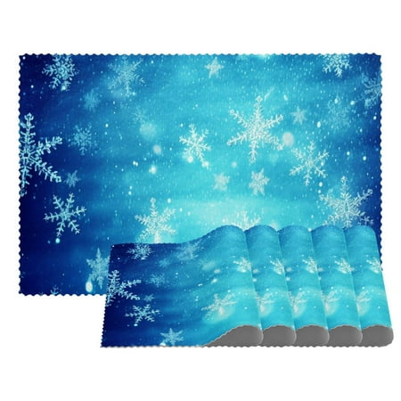 Placemats Set of 4 Non Slip Washable Table Placemats Blue Sky Stars Dots
Placemats Set of 4 Non Slip Washable Table Placemats Blue Sky Stars Dots