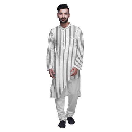 Atasi Designer Kurta Set For Boys Printed Long Kurta Pajama Summer Clothing