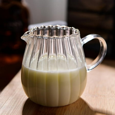 Promotion Clearance 300/550ml Fashion Stripe Milk Jug Heat-resistantn Glass Cup With Handle Coffee Milk Tea Separator Fair Cup Cafe Drinkware
Promotion Clearance 300/550ml Fashion Stripe Milk Jug Heat-resistantn Glass Cup With Handle Coffee Milk Tea Separator Fair Cup Cafe Drinkware