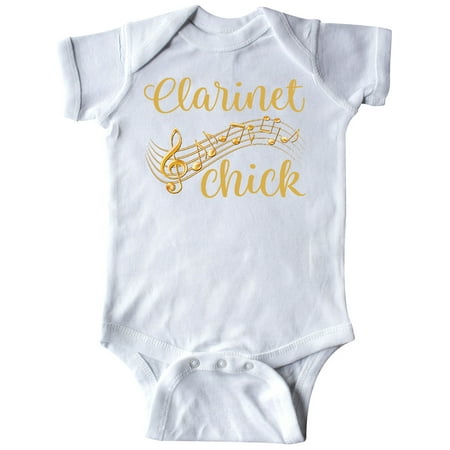 Inktastic Clarinet Chick Clarinetist Music Gift Gift Baby Girl Bodysuit