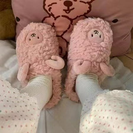 QWZNDZGR Upgrate Cute Animal Slipper For Women Girls Kawaii Fluffy Winter Warm Slippers Woman Cartoon Milk Cow House Slippers Funny Shoes
QWZNDZGR Upgrate Cute Animal Slipper For Women Girls Kawaii Fluffy Winter Warm Slippers Woman Cartoon Milk Cow House Slippers Funny Shoes