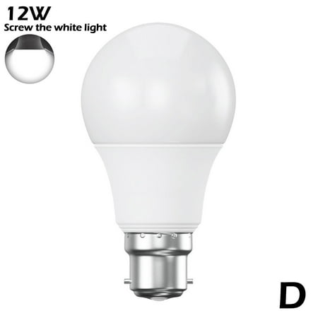 Led Bulb Lamps E27 B22 AC220V Light Real Power 12W White Warm Hotsale White A7U8
Led Bulb Lamps E27 B22 AC220V Light Real Power 12W White Warm Hotsale White A7U8