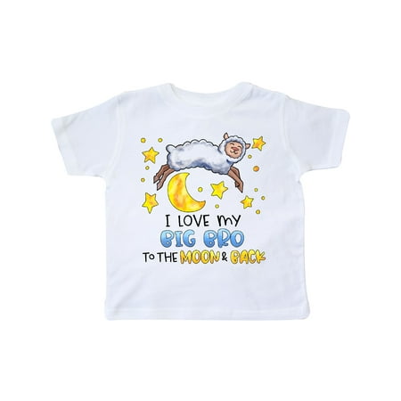 Inktastic I Love my Big Bro to the Moon and Back Cute Sheep Gift Toddler Boy or Toddler Girl T-Shirt
Inktastic I Love my Big Bro to the Moon and Back Cute Sheep Gift Toddler Boy or Toddler Girl T-Shirt