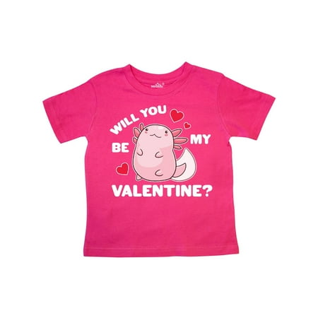 Inktastic Axolotl Will You Be My Valentine with Red Hearts Gift Toddler Boy or Toddler Girl T-Shirt 
Inktastic Axolotl Will You Be My Valentine with Red Hearts Gift Toddler Boy or Toddler Girl T-Shirt
