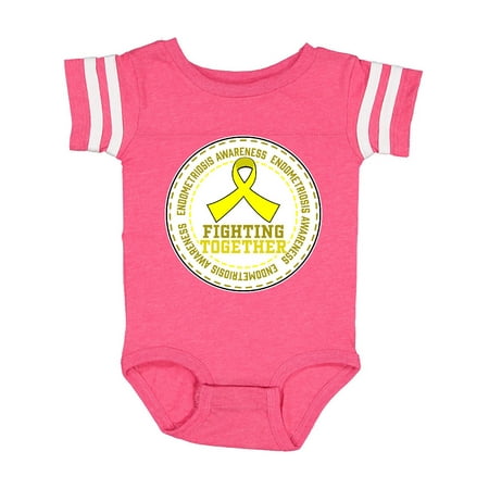 Inktastic Fighting Together- Endometriosis Awareness yellow ribbon Gift Baby Boy or Baby Girl Bodysuit
Inktastic Fighting Together- Endometriosis Awareness yellow ribbon Gift Baby Boy or Baby Girl Bodysuit