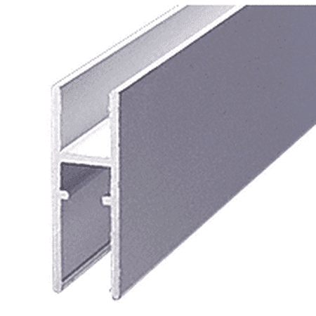 CRL LK610A Satin Anodized Aluminum LK610 H-Bar 144 Stock Length