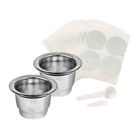 For Refill Coffee Capsule Foils Refillable Nespress Coffee Capsulas Reusable Coffee Filter Pod Cover
For Refill Coffee Capsule Foils Refillable Nespress Coffee Capsulas Reusable Coffee Filter Pod Cover