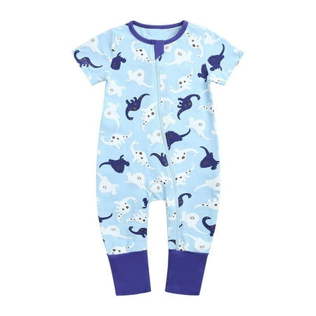 Penkiiy Toddler Baby Boys Girls Cute Cartoon Leaf Cat Pattern Short Sleeve Double Zipper Romper Jumpsuit Newborn Baby 2-3 Years Blue on Sale
Penkiiy Toddler Baby Boys Girls Cute Cartoon Leaf Cat Pattern Short Sleeve Double Zipper Romper Jumpsuit Newborn Baby 2-3 Years Blue on Sale