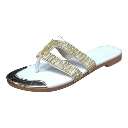 Inkach Summer Flat Bottom Shoes Rhinestone Flip-Flops Women Flip Flops Casual Slippers
Inkach Summer Flat Bottom Shoes Rhinestone Flip-Flops Women Flip Flops Casual Slippers