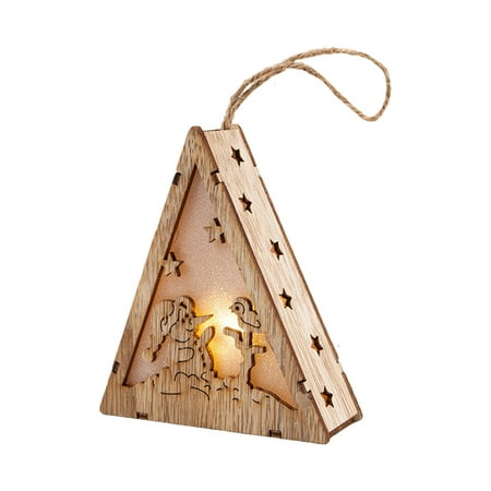 HOTYA Christmas LED Night Light Wood Xmas Hanging Ornaments Home Party Decoration New Year Gifts
HOTYA Christmas LED Night Light Wood Xmas Hanging Ornaments Home Party Decoration New Year Gifts