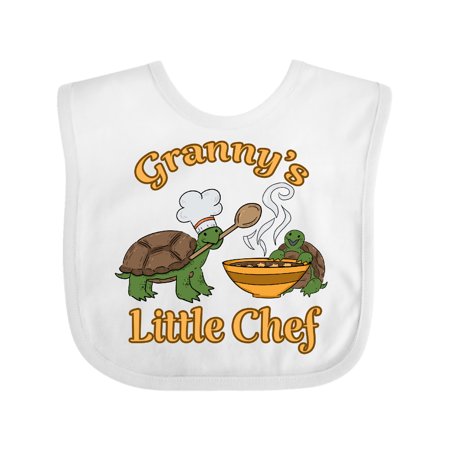 Inktastic Granny s Little Chef with Cute Turtles Gift Baby Boy or Baby Girl Bib
Inktastic Granny s Little Chef with Cute Turtles Gift Baby Boy or Baby Girl Bib