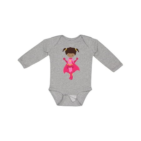 Inktastic Superhero Girl African American Girl Pink Cape Girls Long Sleeve Baby Bodysuit
Inktastic Superhero Girl African American Girl Pink Cape Girls Long Sleeve Baby Bodysuit