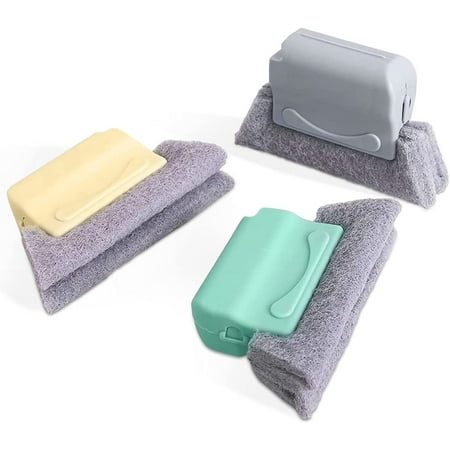 3 Pcs Window Groove Cleaning Brush Magic Window Cleaning Brush Kitchen Decontamination Brush Creative Cleaning Tools Scouring Pad for All Corners and Gaps (Gray+Beige+Green)
3 Pcs Window Groove Cleaning Brush Magic Window Cleaning Brush Kitchen Decontamination Brush Creative Cleaning Tools Scouring Pad for All Corners and Gaps (Gray+Beige+Green)