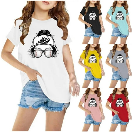 Fengyings Clearance Toddler Girls Boys T-Shirt Short Sleeve Shirt Cute Graphic Print Summer Tops Tees
Fengyings Clearance Toddler Girls Boys T-Shirt Short Sleeve Shirt Cute Graphic Print Summer Tops Tees