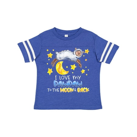 Inktastic I Love my Pawpaw to the Moon and Back Cute Sheep Gift Toddler Boy or Toddler Girl T-Shirt
Inktastic I Love my Pawpaw to the Moon and Back Cute Sheep Gift Toddler Boy or Toddler Girl T-Shirt