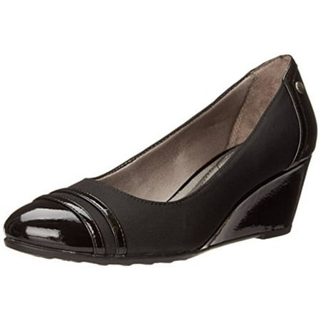 LifeStride Womens julianna Round Toe Wedge Pumps