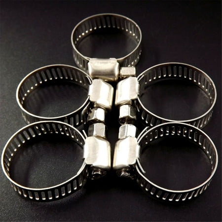15Pcs 304 Stainless Steel Worm Drive Hose Clamps 3/8-1/2 inch Fuel Line Hose Kit for Plumbing Automotive Mechanical Applications
15Pcs 304 Stainless Steel Worm Drive Hose Clamps 3/8-1/2 inch Fuel Line Hose Kit for Plumbing Automotive Mechanical Applications