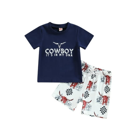 Calsunbaby Infant Baby Boys Summer Clothes Outfits Short Sleeve T-Shirt Cow Head Print Shorts 2Pcs Suit Navy Blue 2-3 Years
Calsunbaby Infant Baby Boys Summer Clothes Outfits Short Sleeve T-Shirt Cow Head Print Shorts 2Pcs Suit Navy Blue 2-3 Years