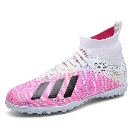 Earlde Boys Mens Soccer Shoes Football Boots Cleats High-Top Spikes Soccer Shoes Boys Outdoor Indoor Athletic Training Sneakers
Earlde Boys Mens Soccer Shoes Football Boots Cleats High-Top Spikes Soccer Shoes Boys Outdoor Indoor Athletic Training Sneakers