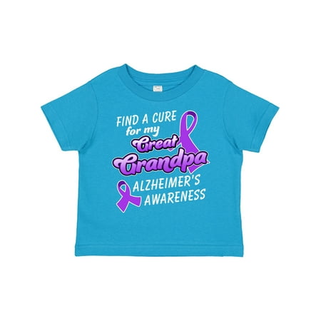 Inktastic Alzheimer s Awareness Find a Cure for My Great Grandpa Gift Toddler Boy or Toddler Girl T-Shirt
Inktastic Alzheimer s Awareness Find a Cure for My Great Grandpa Gift Toddler Boy or Toddler Girl T-Shirt