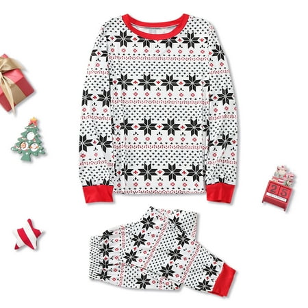 Haxmnou Parent-child Warm Christmas Set Printed Home Wear Pajamas Two-piece Mother Set
Haxmnou Parent-child Warm Christmas Set Printed Home Wear Pajamas Two-piece Mother Set