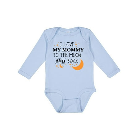 Inktastic I Love My Mommy to the Moon and Back Gift Baby Boy or Baby Girl Long Sleeve Bodysuit
Inktastic I Love My Mommy to the Moon and Back Gift Baby Boy or Baby Girl Long Sleeve Bodysuit