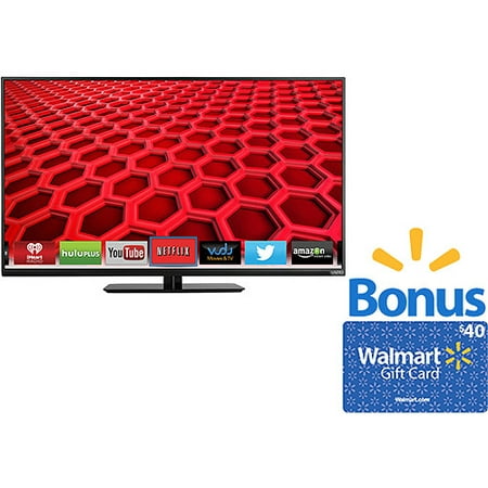 VIZIO E420i-B0 42; 1080p 120Hz LED Smart TV HDTV with Bonus $40 Wal-Mart Gift Card