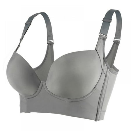 Popvcly Women s Seven-breasted Seamless Push up Bra Full Coverage Plus Size Wirefree Comfort Bra
Popvcly Women s Seven-breasted Seamless Push up Bra Full Coverage Plus Size Wirefree Comfort Bra