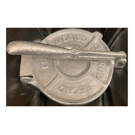 Chavrub Mexican All Metal Cast Aluminum Professional Restaurant Quality Tortilla Maker Hecho Mexico Round 7
Chavrub Mexican All Metal Cast Aluminum Professional Restaurant Quality Tortilla Maker Hecho Mexico Round 7