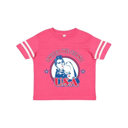 Inktastic Rosie Riveter United USA Gift Toddler Toddler Girl T-Shirt