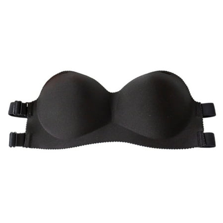 Feiona Ladies Invisible Strapless Gathered Bra Top
