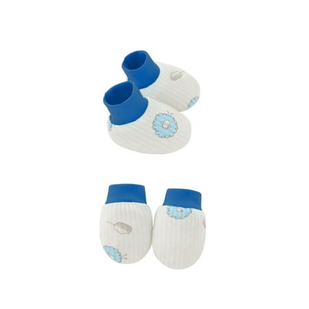 Sorrowso 2 Pair Baby Newborn Soft Cotton Face for Protection Gloves Foot Cover Set Anti Scratch Mittens Socks Kit for Toddlers Bo
Sorrowso 2 Pair Baby Newborn Soft Cotton Face for Protection Gloves Foot Cover Set Anti Scratch Mittens Socks Kit for Toddlers Bo