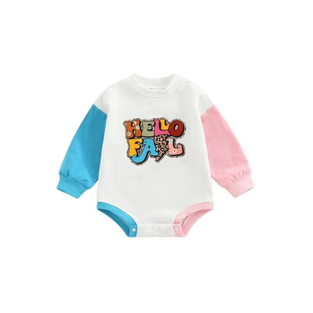 FOCUSNORM Baby Romper Classic Letter Print Long Sleeve Round Neck One-Piece Bodysuit
FOCUSNORM Baby Romper Classic Letter Print Long Sleeve Round Neck One-Piece Bodysuit