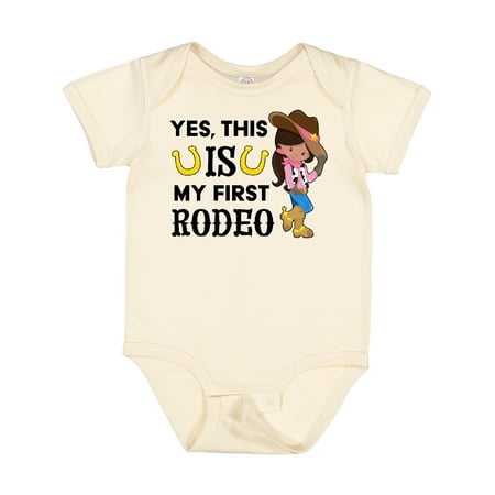 Inktastic Yes This is My First Rodeo- Cowgirl in Hat and Boots Gift Baby Girl Bodysuit
Inktastic Yes This is My First Rodeo- Cowgirl in Hat and Boots Gift Baby Girl Bodysuit
