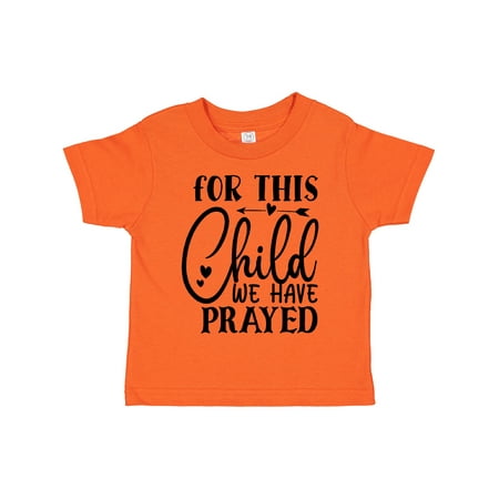 Inktastic Baby for This Child We Have Prayed Gift Toddler Boy or Toddler Girl T-Shirt
Inktastic Baby for This Child We Have Prayed Gift Toddler Boy or Toddler Girl T-Shirt