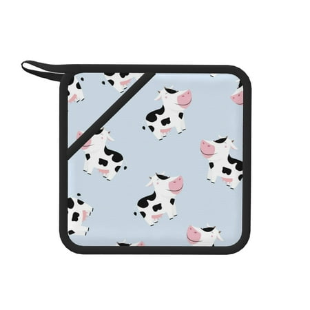 1 Pc Silicone Anti-Hot Hot Pads Oven Mitts Heat Resistant Pot Holders With Pockets Non Slip Oven Glove Potholder For Kitchen Cooking Bbq Baking 7.1in Cute Farm Cow 
1 Pc Silicone Anti-Hot Hot Pads Oven Mitts Heat Resistant Pot Holders With Pockets Non Slip Oven Glove Potholder For Kitchen Cooking Bbq Baking 7.1in Cute Farm Cow