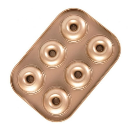 AVAIL Donut Baking Tray Bagels Mold for 6 Donuts Nonstick Donut Baking Pans Carbon Steel Donut Mold
AVAIL Donut Baking Tray Bagels Mold for 6 Donuts Nonstick Donut Baking Pans Carbon Steel Donut Mold
