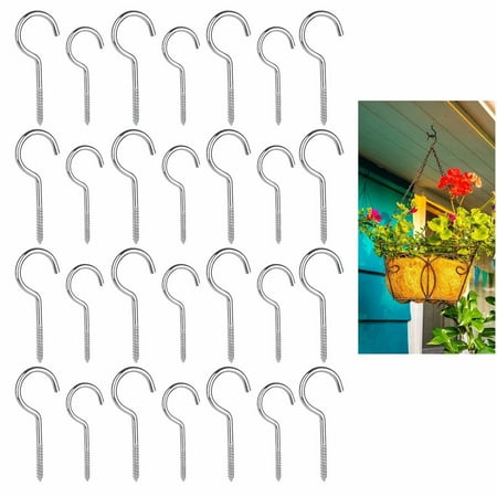 AGBY 28 Pc 2.5 And 3 Steel Ceiling Hooks Mount Cup Hook Screw In Wall Hanger Holder
AGBY 28 Pc 2.5 And 3 Steel Ceiling Hooks Mount Cup Hook Screw In Wall Hanger Holder