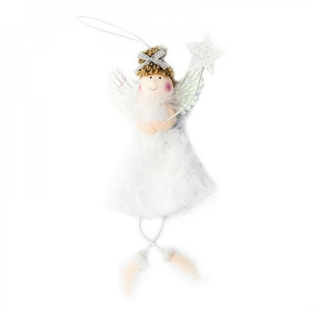 Greyghost Christmas Angel Plush Doll Hanging Ornament Xmas Tree Pendant Gift for Boys Girls C
Greyghost Christmas Angel Plush Doll Hanging Ornament Xmas Tree Pendant Gift for Boys Girls C
