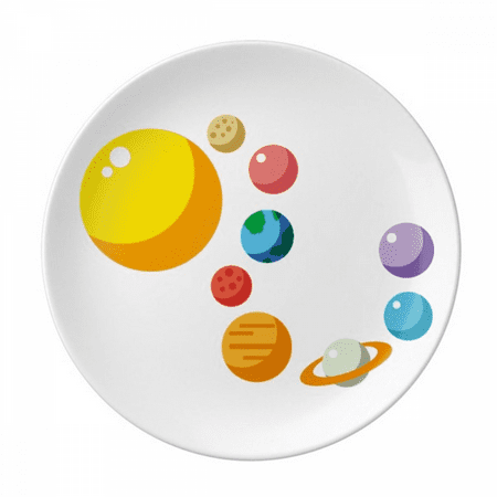 Planetary Bodies Solar System Plate Decorative Porcelain Salver Tableware Dinner Dish
Planetary Bodies Solar System Plate Decorative Porcelain Salver Tableware Dinner Dish