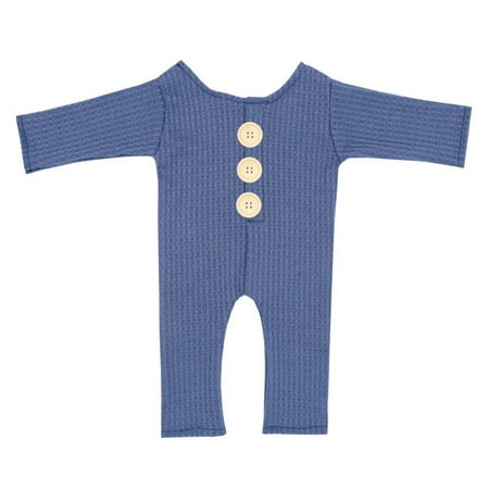 BuleStore Follure Infant Baby Long Sleeve Knitted Button Footless Romper Photography Prop Jammies
BuleStore Follure Infant Baby Long Sleeve Knitted Button Footless Romper Photography Prop Jammies