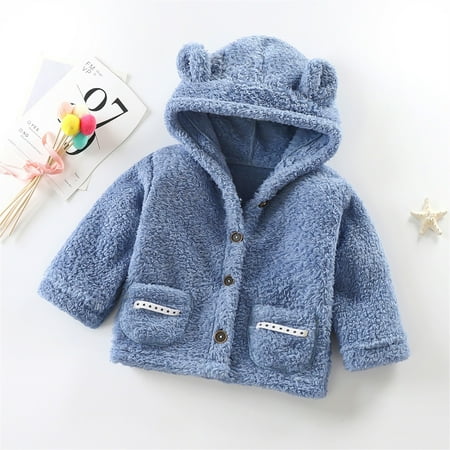 ZMHEGW Children Baby Boys Girls Long Sleeve Hooded Thick Outer Outwear Outfits Clothes Kid Coat
ZMHEGW Children Baby Boys Girls Long Sleeve Hooded Thick Outer Outwear Outfits Clothes Kid Coat