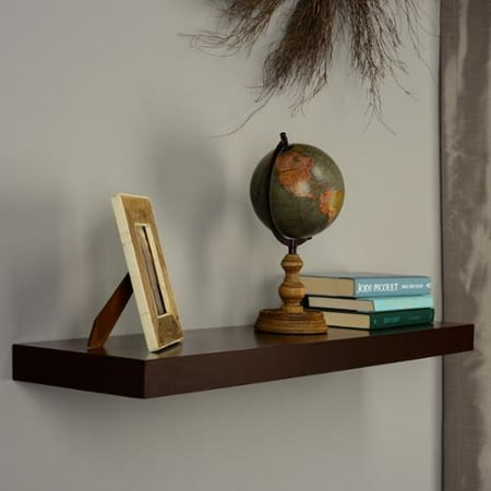 Upton Home Tampa 36-inch Espresso Floating Shelf
